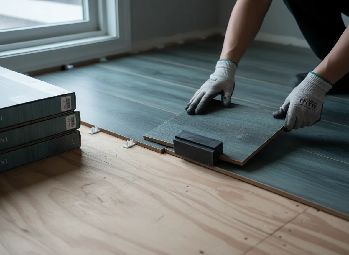 Luxury Vinyl Plank Installation company in Moran, KS